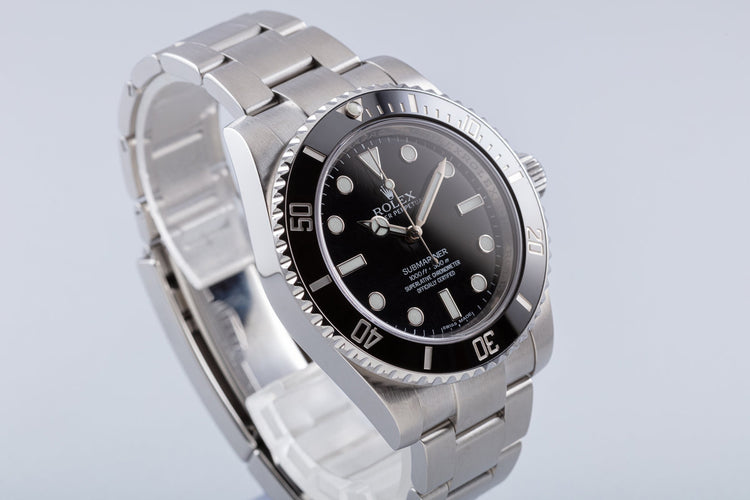 Rolex Ceramic Submariner No-Date 114060