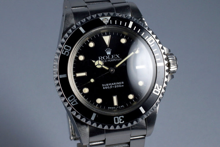 1986 Rolex Submariner 5513