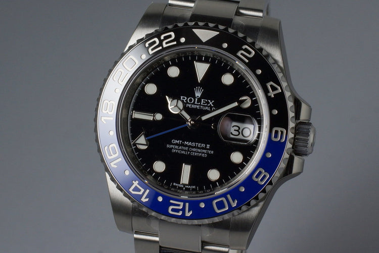 2014 Rolex GMT II 116710BLNR with Box and Papers MINT