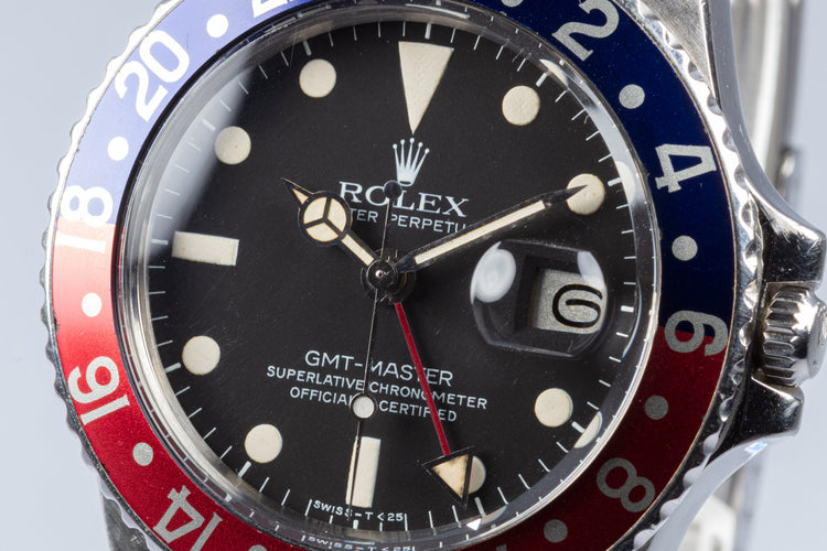 1978 Rolex GMT Master 1675 "Pepsi"