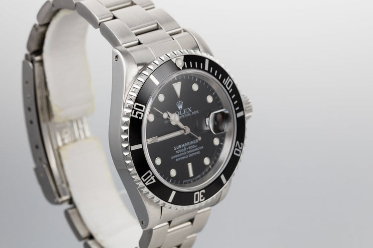1993 Rolex Submariner 16610