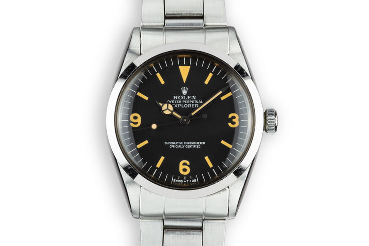1975 Rolex Explorer 1016 "Pumpkin" Dial