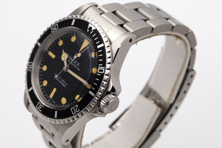 1977 Rolex Submariner 5513 Pre Comex Dial