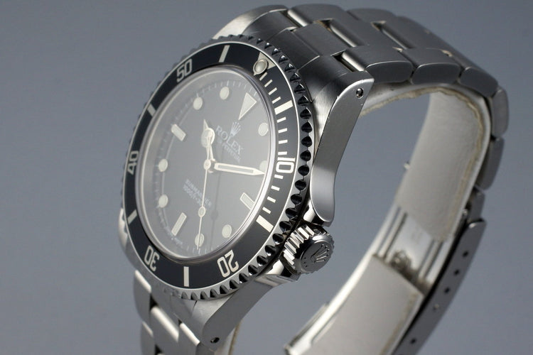 2002 Rolex Submariner 14060M