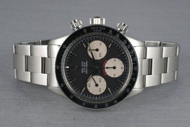 1980 Rolex Daytona 6263 Big Red Daytona Dial with RSC Papers