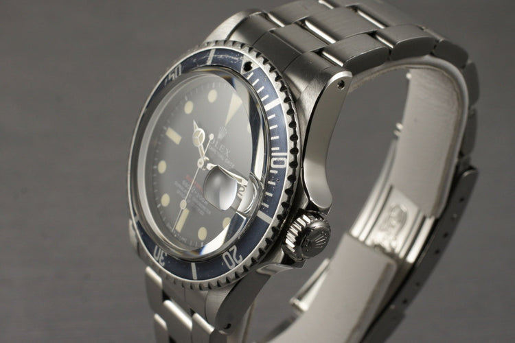 1970 Rolex Red Submariner 1680 Mark IV