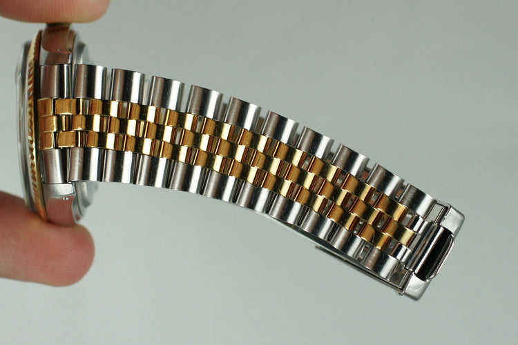 1984 Rolex Two Tone DateJust 16013 with White Enamel Dial