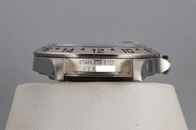 1997 Rolex Explorer II 16570 Black Dial with Box and Papers