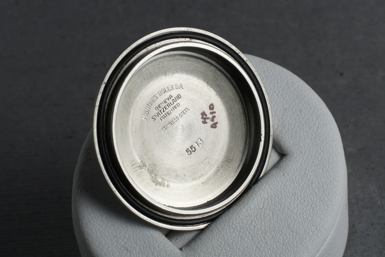 1968 Rolex Submariner 5513 with Super Dome Crystal