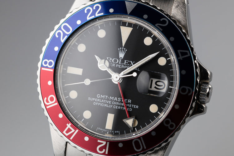1983 Rolex GMT-Master 16750 "Pepsi"