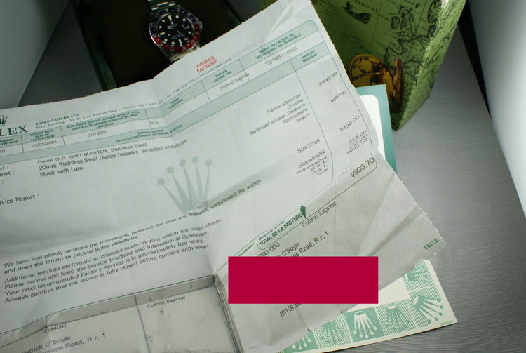 Rolex GMT 16750 with Box and papers