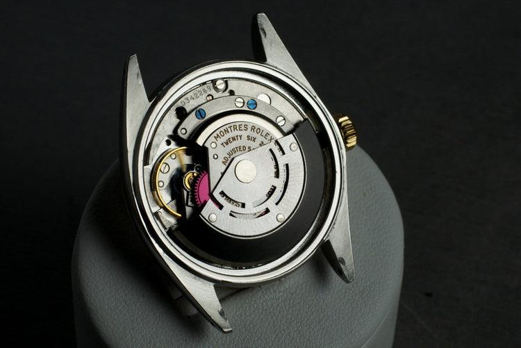 1971 Rolex Two Tone DateJust 1601 Black Dial