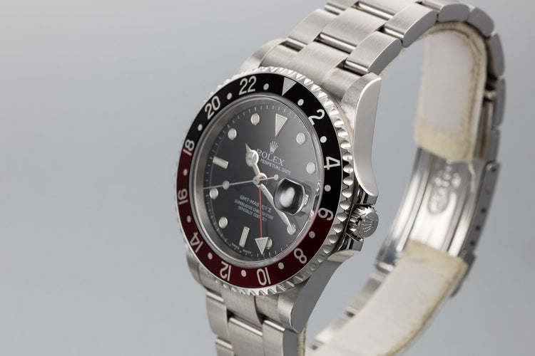 2005 Rolex GMT-Master II 16710 "Coke" with Box and Papers