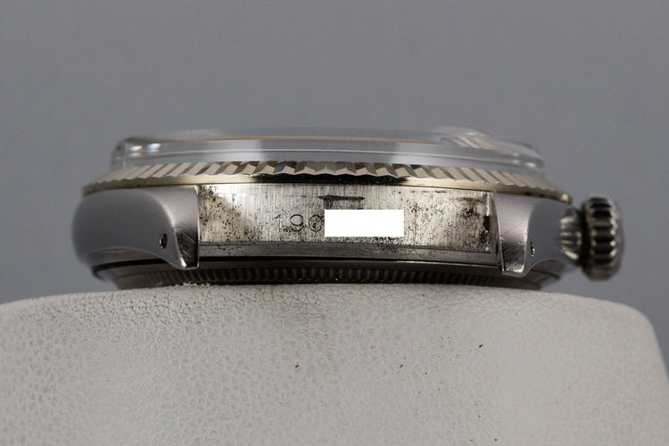 1968 Rolex DateJust 1601 with No Lume Silver Dial