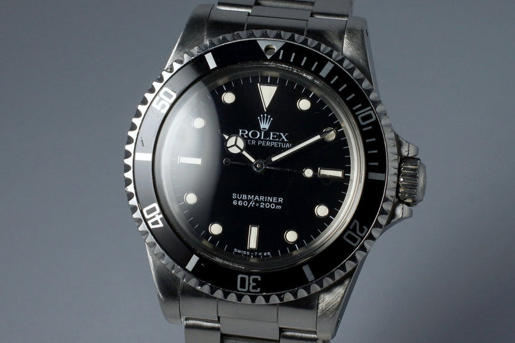 1987 Rolex Submariner 5513