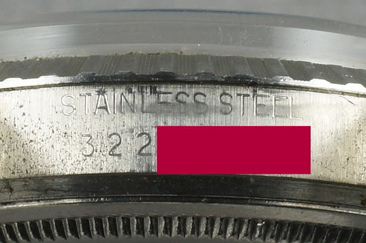 Rolex Stainless Steel Datejust 1603 Silver Dial