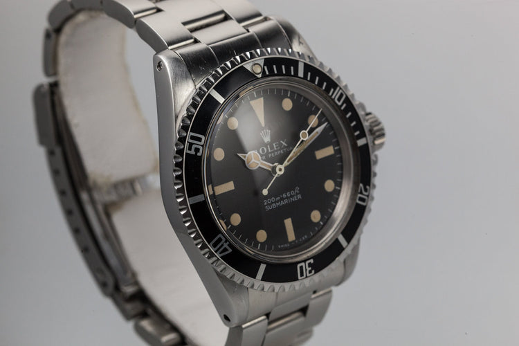 1966 Rolex Submariner 5513 with Meters First Dial