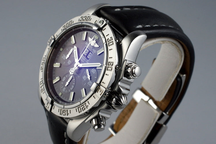 2007 Breitling Blackbird A44359 with Box and Papers
