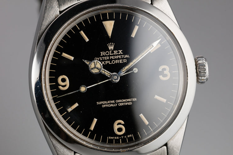1967 Rolex Explorer 1016 Gilt Dial