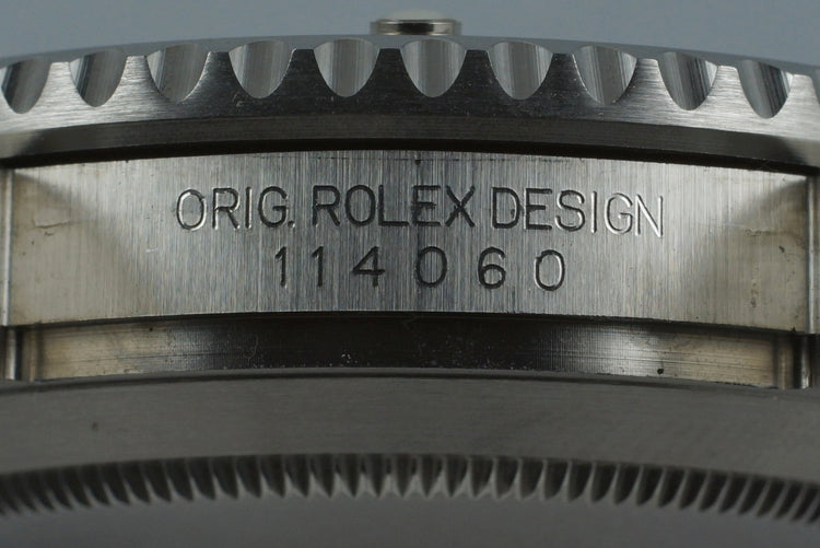 2010 Rolex Submariner 114060 with Box and Papers