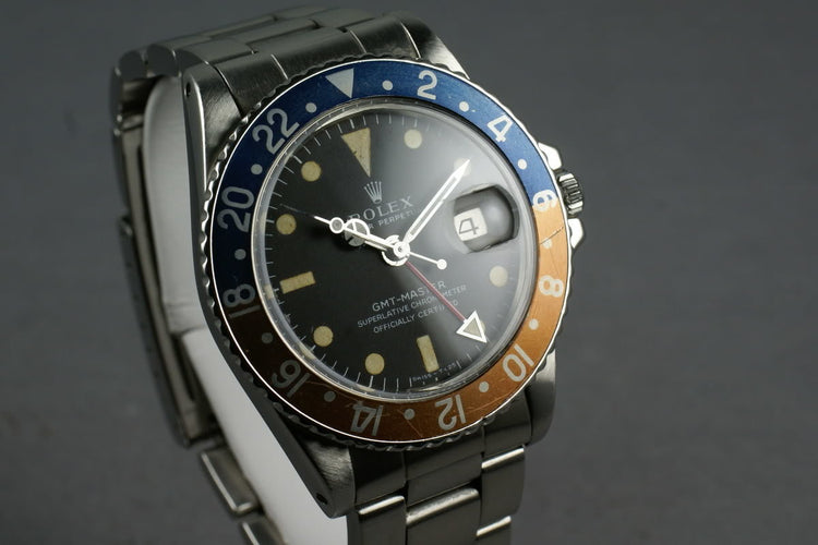 Rolex GMT 1675 with Mark 1 Dial