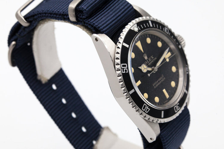 1965 Rolex Submariner 5512 Black Gilt Meters First Dial