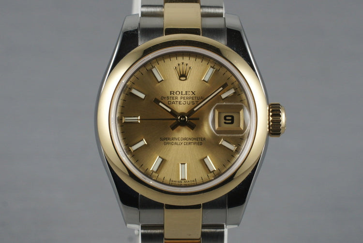 2003 Rolex Ladies Two Tone Datejust 179163
