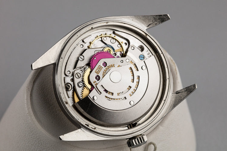 1968 Rolex DateJust 1601 No Lume Silver Dial with Service Papers