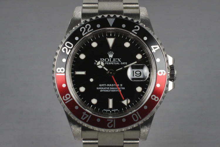 1999 Rolex GMT II 16710