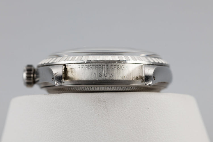 1972 Rolex DateJust 1603 with Silver Sigma Dial