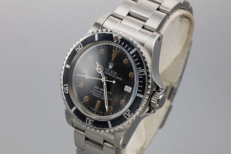 1978 Rolex Sea-Dweller 1665 Rail Dial