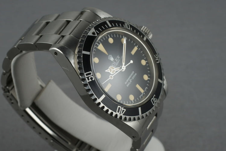 1979 Rolex Submariner 5513 with Creamy Maxi Mark 3 dial