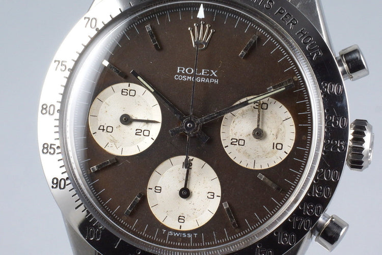 1964 Rolex Chronograph 6239 Tropical Brown Dial