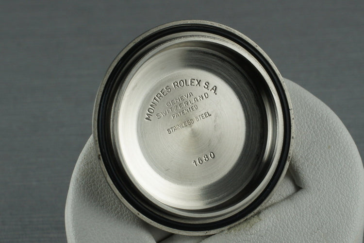 1969 Rolex Red Submariner 1680 with Brown Dial and Papers