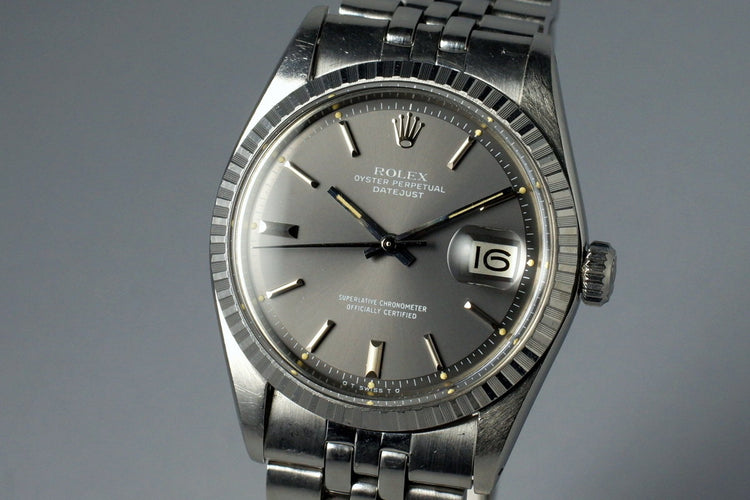 1972 Rolex DateJust 1603 Gray Sigma Dial
