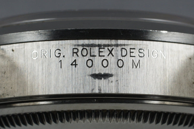 2002 Rolex Air-King 14000M with Black Dial