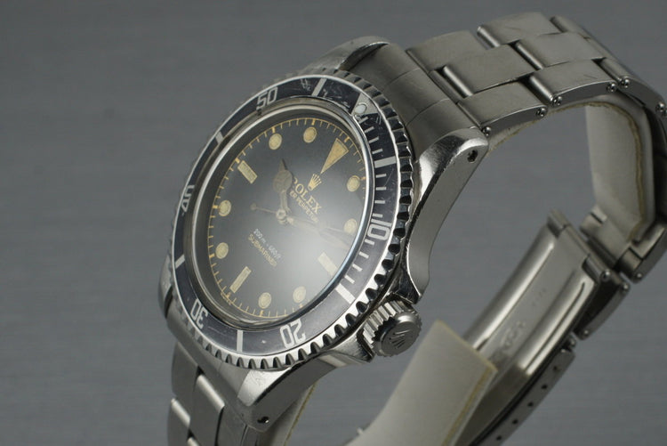1962 Rolex Submariner 5513 PCG with Mark 1 Gilt Chapter Ring Dial