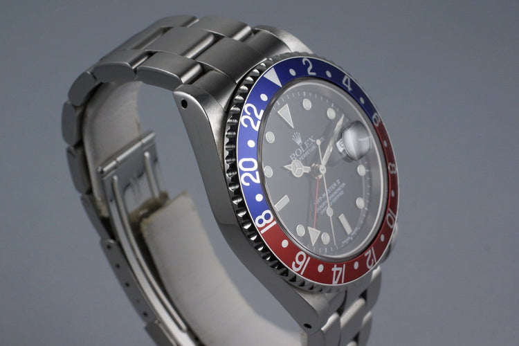 2000 Rolex GMT Master II 16710 with Box