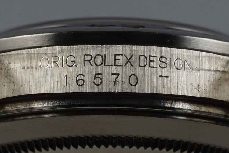 2003 Rolex Explorer II 16570 Black Dial