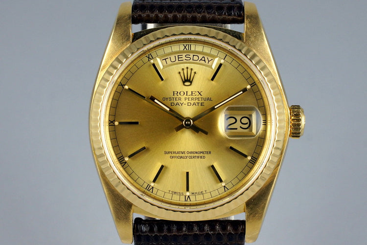 1983 Rolex YG Day Date 18038