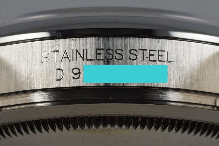 2005 Rolex Datejust 116200 Silver Roman Numeral Dial