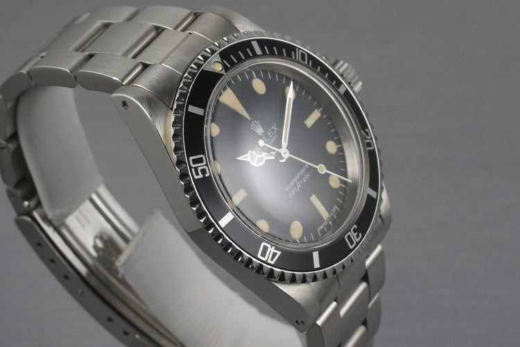 1979 Rolex Submariner 5513 Mark 3 Maxi Dial