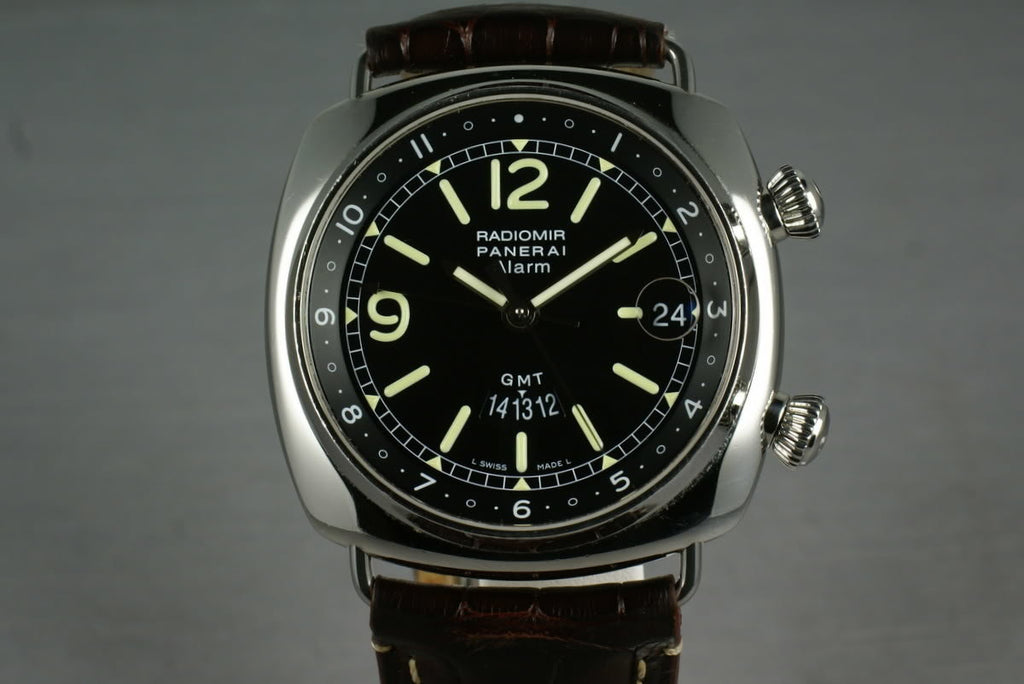 Panerai Radomir series Ref: Pam98 GMT Alarm