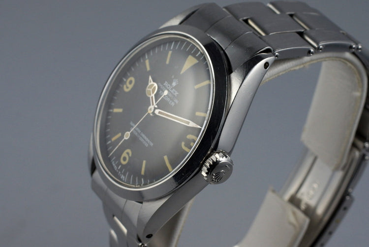 1972 Rolex Explorer 1 1016 with Service Papers