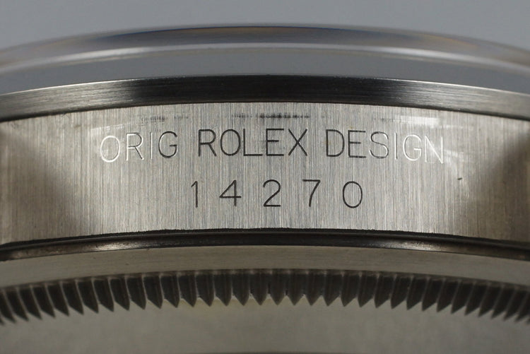 1991 Rolex Explorer 14270