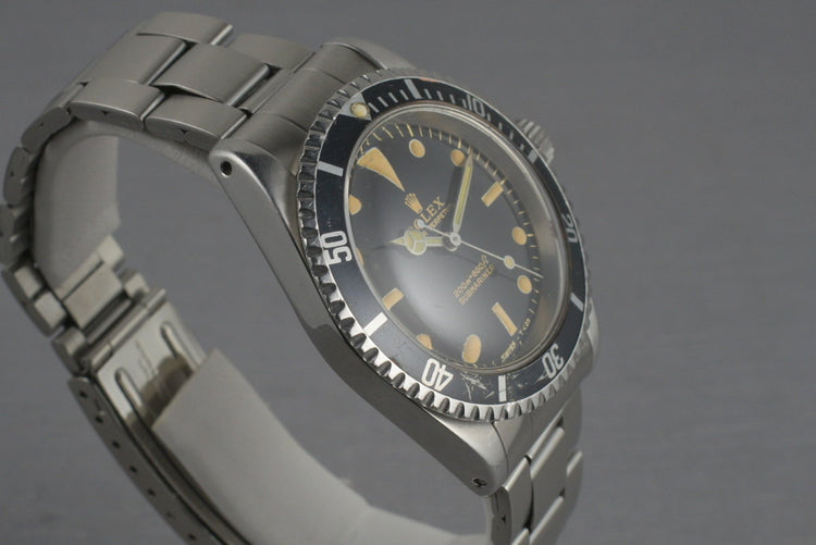 Rolex Submariner 5513 with Glossy Gilt Dial