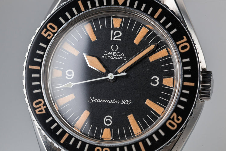 1967 Omega Seamaster 300 ST165.024 with Extract of the Archives Papers