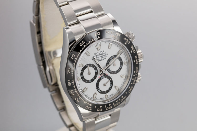 Rolex Daytona 116500LN White Dial with Box and Papers