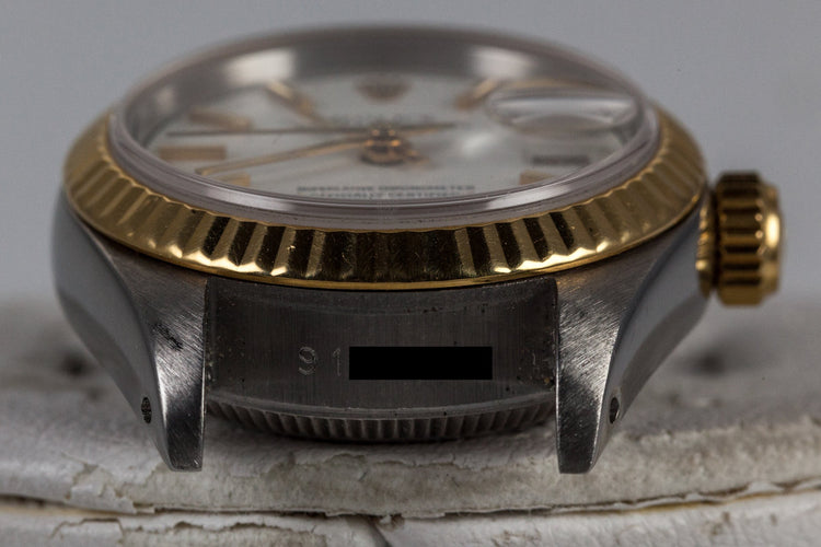 1985 Rolex Ladies DateJust 69173 White Dial with Box and Papers