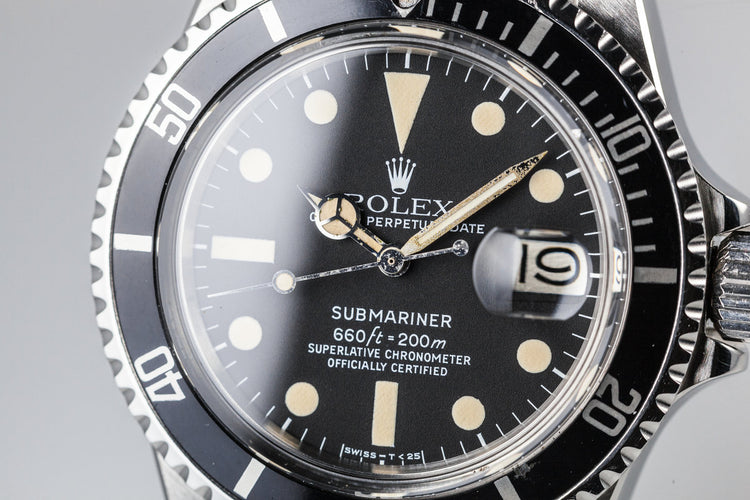 1977 Rolex Submariner 1680